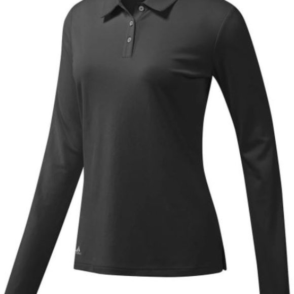 NWT Adidas Womens Performance Long Sleeve Golf Polo Size L - Picture 2 of 7